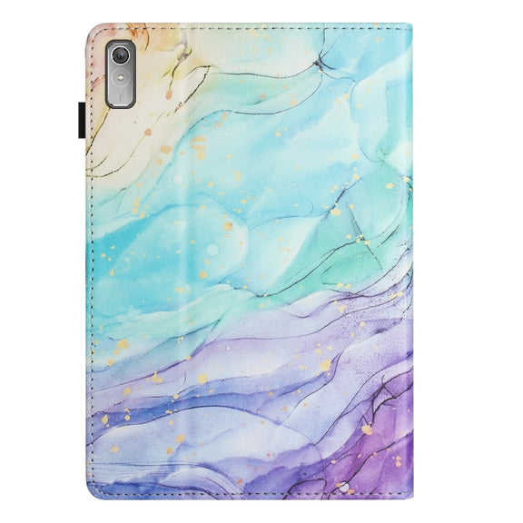 For Lenovo Tab P11 Gen 2 Sewing Litchi Texture Smart Leather Tablet Case(Oil Painting)