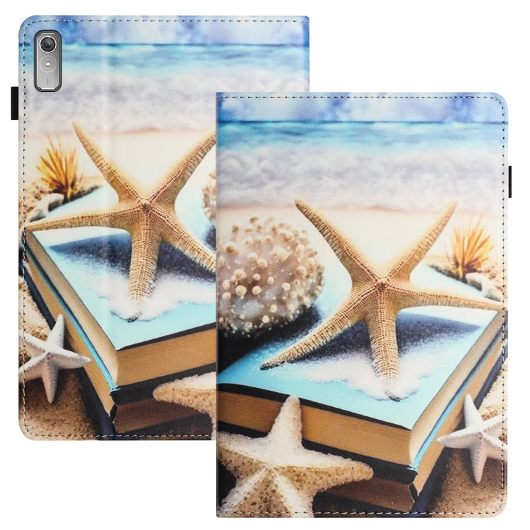 For Lenovo Tab P11 Gen 2 Sewing Litchi Texture Smart Leather Tablet Case(Starfish)