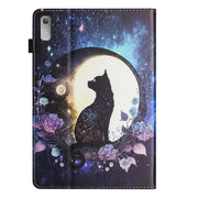 For Lenovo Tab P11 Gen 2 Sewing Litchi Texture Smart Leather Tablet Case(Cat)