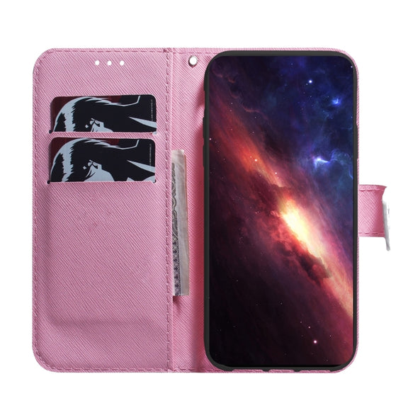 For Honor Magic6 Pro Coloured Drawing Flip Leather Phone Case(Magnolia)