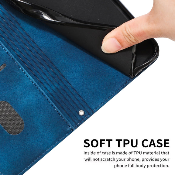 For Xiaomi Redmi K70 / K70 Pro Dream Triangle Leather Phone Case with Lanyard(Blue)