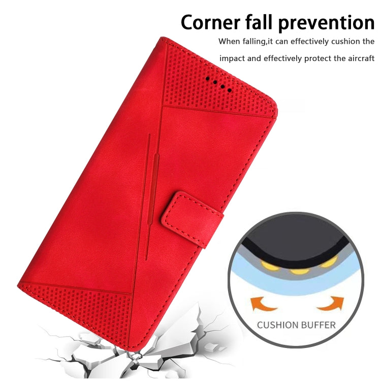 For Xiaomi Redmi K70 / K70 Pro Dream Triangle Leather Phone Case with Lanyard(Red)