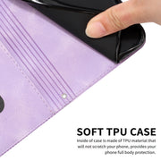 For Xiaomi Redmi K70 / K70 Pro Dream Triangle Leather Phone Case with Lanyard(Purple)