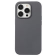 For iPhone 13 Pro Max Liquid Silicone Phone Case(Charcoal Black) - iPhone 13 Pro Max Cases by PMC TechLife | Online Shopping South Africa | PMC TechLife