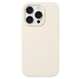 For iPhone 12 / 12 Pro Liquid Silicone Phone Case(Antique White) - iPhone 12 / 12 Pro Cases by PMC TechLife | Online Shopping South Africa | PMC TechLife