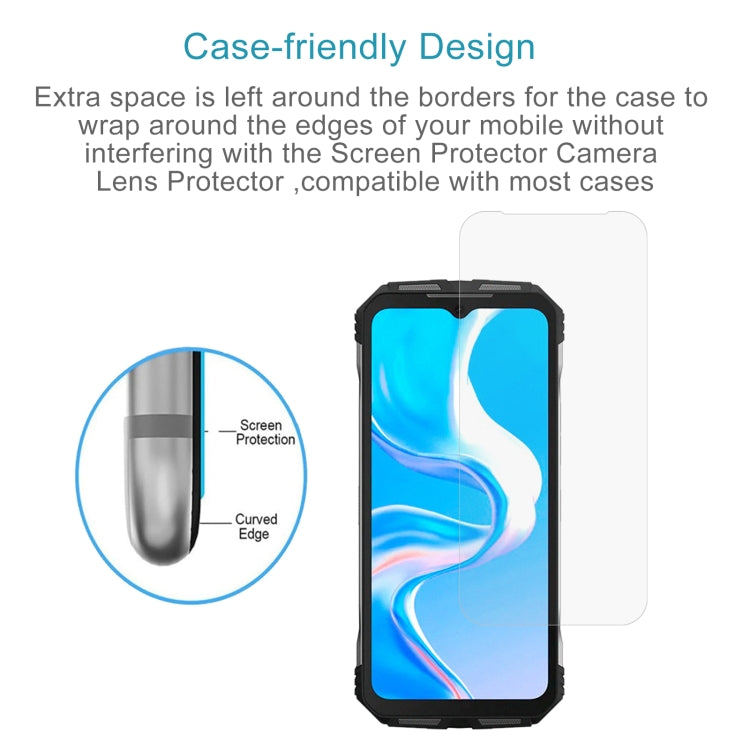 For DOOGEE V31GT 10pcs 0.26mm 9H 2.5D Tempered Glass Film