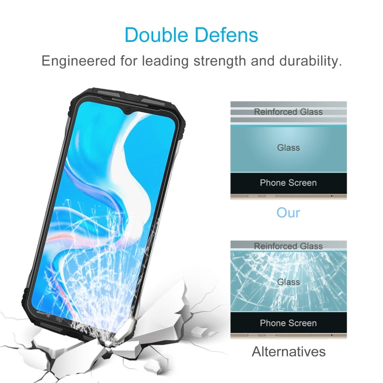For DOOGEE V31GT 10pcs 0.26mm 9H 2.5D Tempered Glass Film