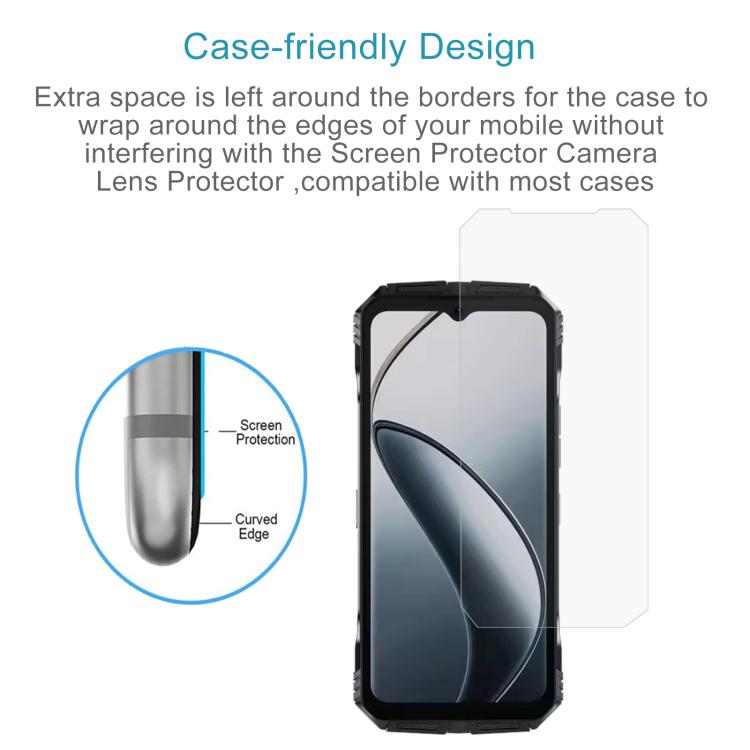 For DOOGEE S119 10pcs 0.26mm 9H 2.5D Tempered Glass Film