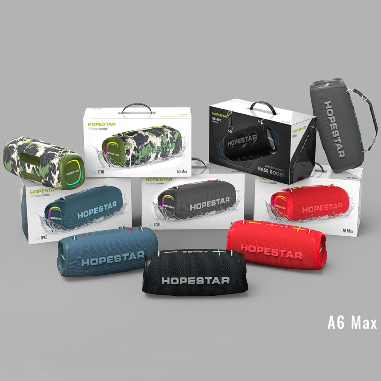 HOPESTAR A6 Max IPX6 Water-resistant Outdoor Portable Bluetooth Speaker(Camouflage)