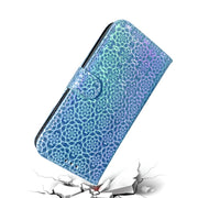 For Honor Magic6 Pro Colorful Magnetic Buckle Leather Phone Case(Blue)