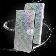 For Honor Magic6 Pro Colorful Magnetic Buckle Leather Phone Case(Silver)