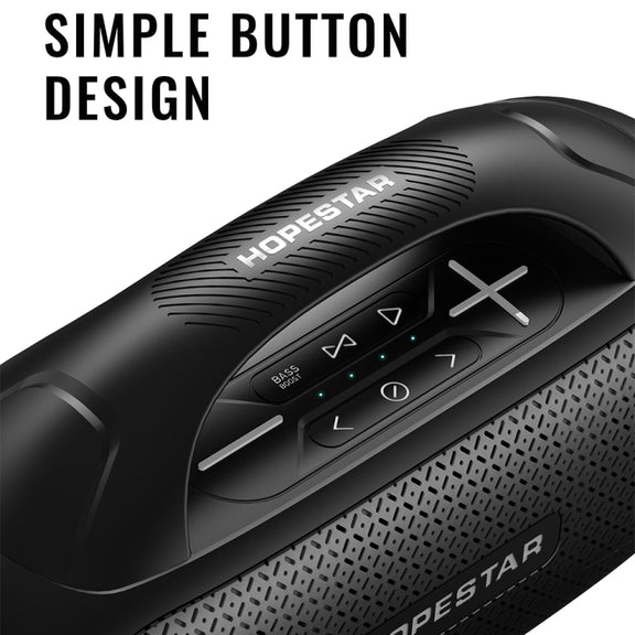 HOPESTAR A50 80W IPX6 Water-resistant Portable Bluetooth Speaker Outdoor Subwoofer(Grass Green)