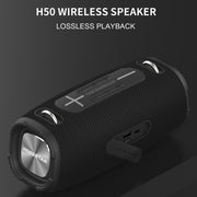 HOPESTAR H50 lPX6 Water-resistant Portable Wireless Bluetooth Speaker(Black)