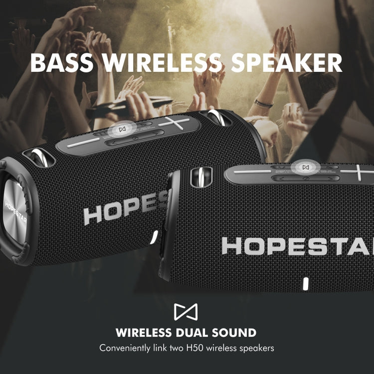 HOPESTAR H50 lPX6 Water-resistant Portable Wireless Bluetooth Speaker(Camouflage)