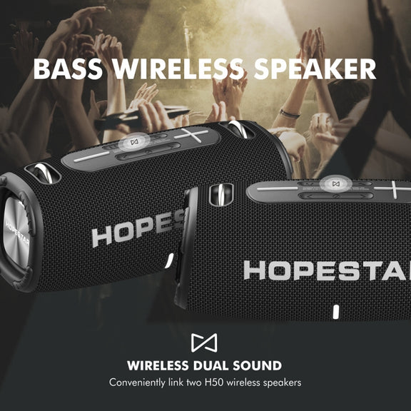 HOPESTAR H50 lPX6 Water-resistant Portable Wireless Bluetooth Speaker(Camouflage)