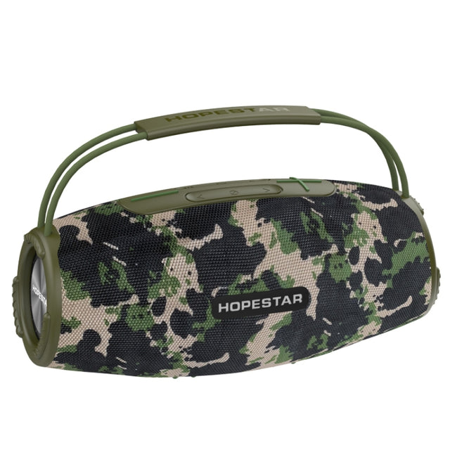 HOPESTAR H51 IPX6 Water-resistant Outdoor Portable Wireless Bluetooth Speaker(Camouflage)