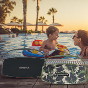 HOPESTAR H51 IPX6 Water-resistant Outdoor Portable Wireless Bluetooth Speaker(Blue)