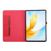 For Honor MagicPad 13 Cloth Texture Horizontal Flip PU + TPU Tablet Case(Red)