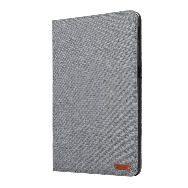 For Honor MagicPad 13 Cloth Texture Horizontal Flip PU + TPU Tablet Case(Gray)