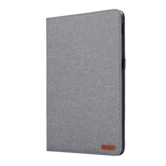 For Honor MagicPad 13 Cloth Texture Horizontal Flip PU + TPU Tablet Case(Gray)