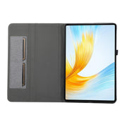For Honor MagicPad 13 Cloth Texture Horizontal Flip PU + TPU Tablet Case(Gray)