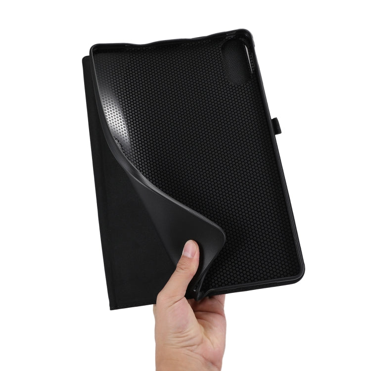 For Honor MagicPad 13 Cloth Texture Horizontal Flip PU + TPU Tablet Case(Gray)