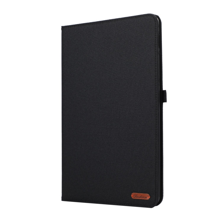 For Honor MagicPad 13 Fabric Texture Horizontal Flip Leather Tablet Case(Black)