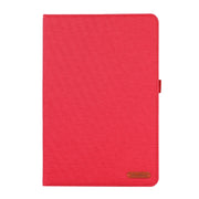 For Honor Pad GT Pro Cloth Texture Horizontal Flip PU + TPU Tablet Case(Red)