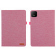 For Honor Pad GT Pro Cloth Texture Horizontal Flip PU + TPU Tablet Case(Rose Red) - Honor by PMC TechLife | Online Shopping South Africa | PMC TechLife | Buy Now Pay Later Mobicred