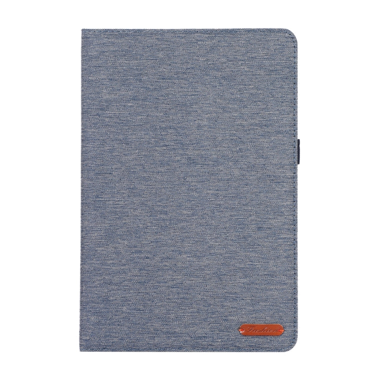 For Honor Pad GT Pro Cloth Texture Horizontal Flip PU + TPU Tablet Case(Deep Blue)