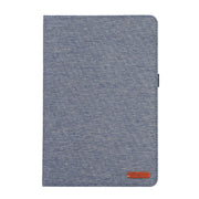 For Honor Pad GT Pro Cloth Texture Horizontal Flip PU + TPU Tablet Case(Deep Blue)