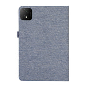 For Honor Pad GT Pro Cloth Texture Horizontal Flip PU + TPU Tablet Case(Deep Blue)