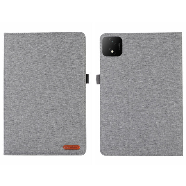 For Honor Pad GT Pro Fabric Texture Horizontal Flip Leather Tablet Case(Gray)