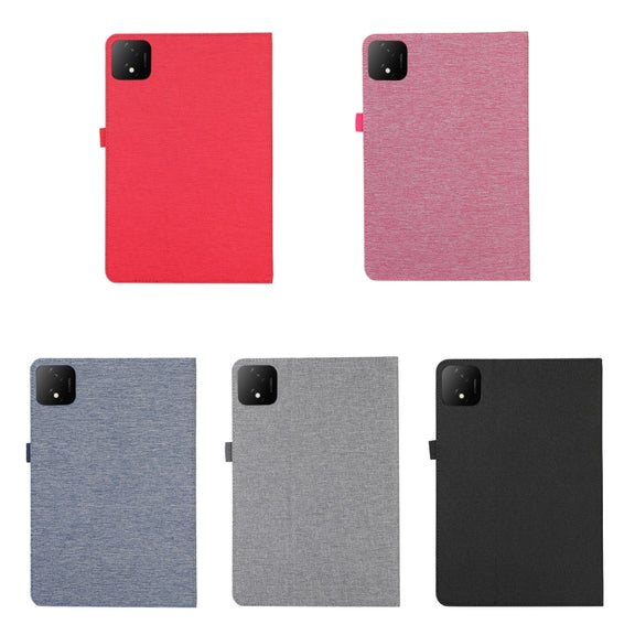 For Honor Pad GT Pro Cloth Texture Horizontal Flip PU + TPU Tablet Case(Black)