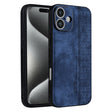 For iPhone 16 Plus AZNS 3D Embossed Skin Feel Phone Case(Sapphire Blue) - iPhone 16 Plus Cases by AZNS | Online Shopping South Africa | PMC TechLife | Buy Now Pay Later Mobicred
