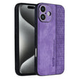 For iPhone 16 Plus AZNS 3D Embossed Skin Feel Phone Case(Purple) - iPhone 16 Plus Cases by AZNS | Online Shopping South Africa | PMC TechLife | Buy Now Pay Later Mobicred