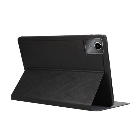 For Lenovo Tab M11 / Xiaoxin Pad 11 2024 PU Flip Tablet Protective Leather Tablet Case(Black)