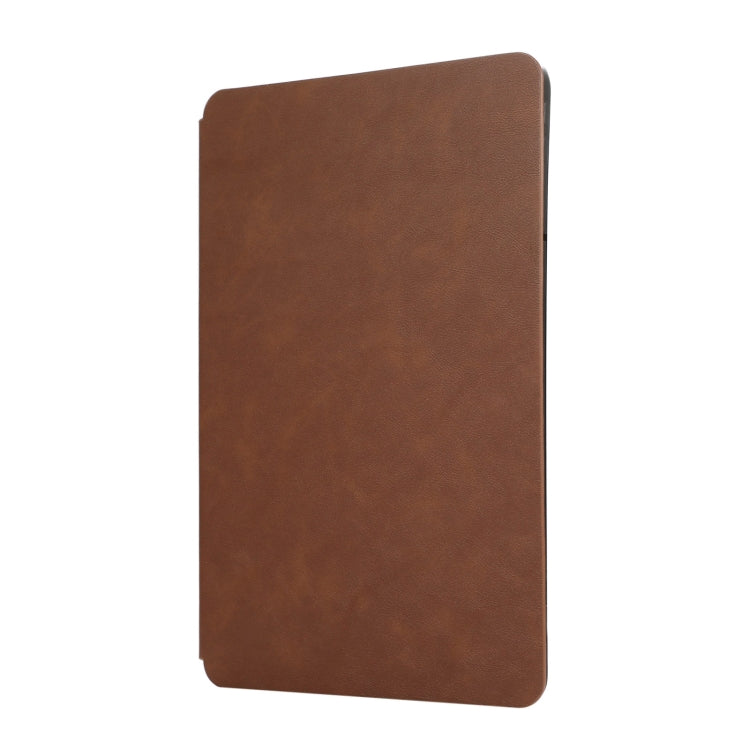 For Lenovo Tab M11 / Xiaoxin Pad 11 2024 Simple Crazy Horse Leather Tablet Case(Brown)