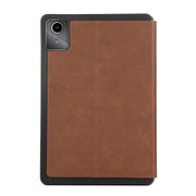 For Lenovo Tab M11 / Xiaoxin Pad 11 2024 Simple Crazy Horse Leather Tablet Case(Brown)