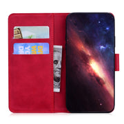 For Honor Magic6 Pro Tiger Embossing Pattern Flip Leather Phone Case(Red)