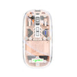 HXSJ T900 Transparent Magnet Three-mode Wireless Gaming Mouse(Pink) - Wireless Mice by HXSJ | Online Shopping South Africa | PMC TechLife | Buy Now Pay Later Mobicred