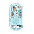 HXSJ T900 Transparent Magnet Three-mode Wireless Gaming Mouse(Blue) - Wireless Mice by HXSJ | Online Shopping South Africa | PMC TechLife | Buy Now Pay Later Mobicred
