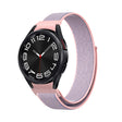 For Samsung Galaxy Watch 6 Woven Nylon Loop Watch Band(Powder Sand) - Watch Bands by PMC TechLife | Online Shopping South Africa | PMC TechLife