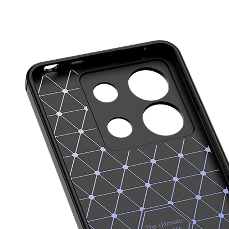 For Xiaomi Redmi Note 13 Pro Litchi Texture Shockproof TPU Phone Case(Blue)