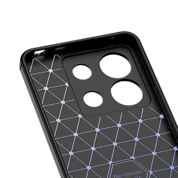 For Xiaomi Redmi Note 13 Pro Litchi Texture Shockproof TPU Phone Case(Blue)