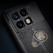 For Xiaomi Redmi K70E Litchi Texture Shockproof TPU Phone Case(Black)