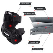 Motolsg MT03 Motorcycle Bicycle Riding Protective Gear 2 in 1 Knee Pads