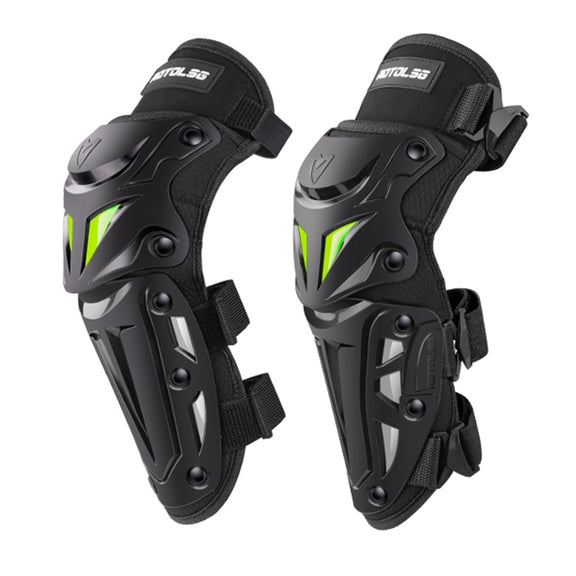 Motolsg MT-05 Motorcycle Bicycle Riding Protective Gear 2 in 1 Elbow Pads(Yellow Grey)