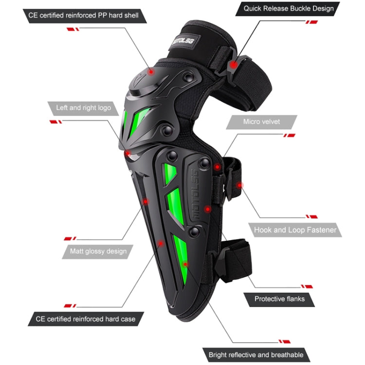 Motolsg MT-05 Motorcycle Bicycle Riding Protective Gear 2 in 1 Elbow Pads(Pink)
