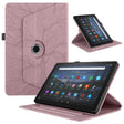 For Amazon Kindle Fire HD10 2021 Tree Life Embossed Rotation Leather Tablet Case(Rose Gold) - free shipping - PMC TechLife - Order now!